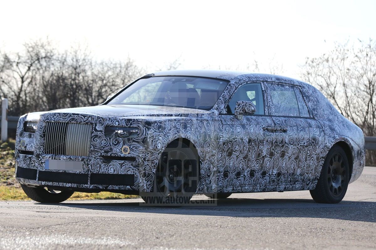 Rolls-Royce Phantom spionage
