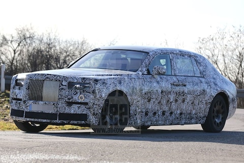 Spyshots nieuwe Rolls-Royce Phantom