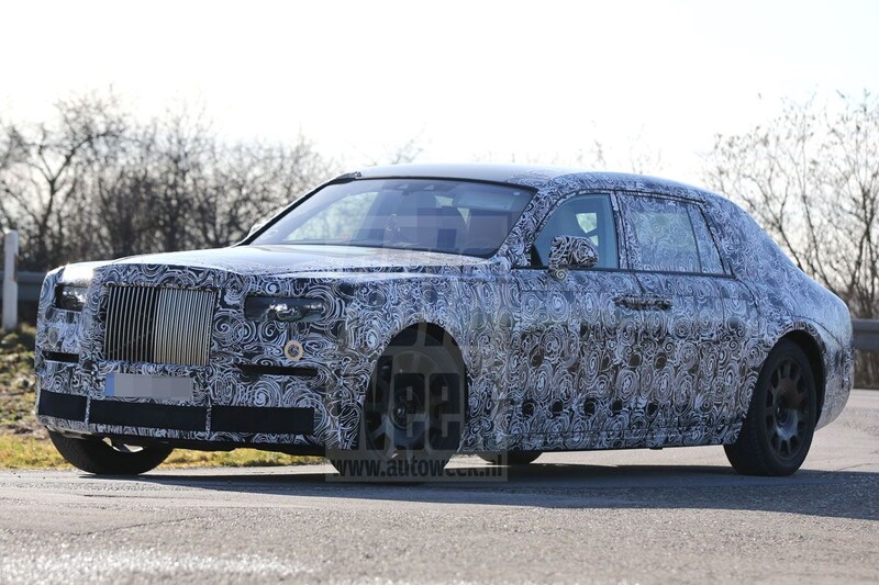 Rolls-Royce Phantom spionage
