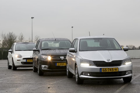 Skoda Fabia - Fiat Punto - Dacia Sandero