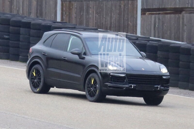 Porsche Cayenne spyshots