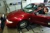 Chevrolet Alero op de rollenbank