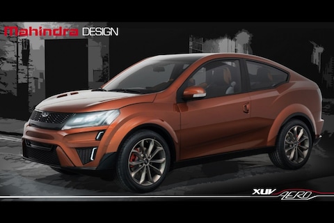 Mahindra XUV Aero blikt vooruit