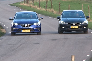 Dubbeltest Megane Astra