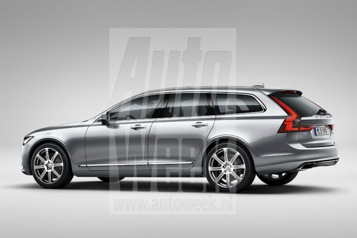 Volvo V90 gelekt