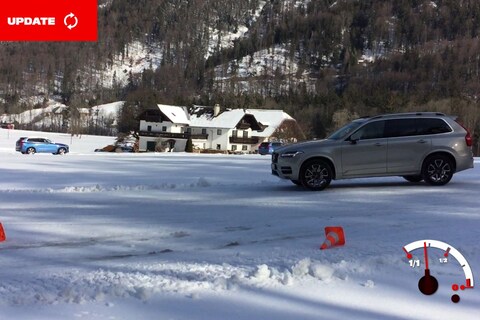 Volvo's met AWD in de sneeuw - AW Update