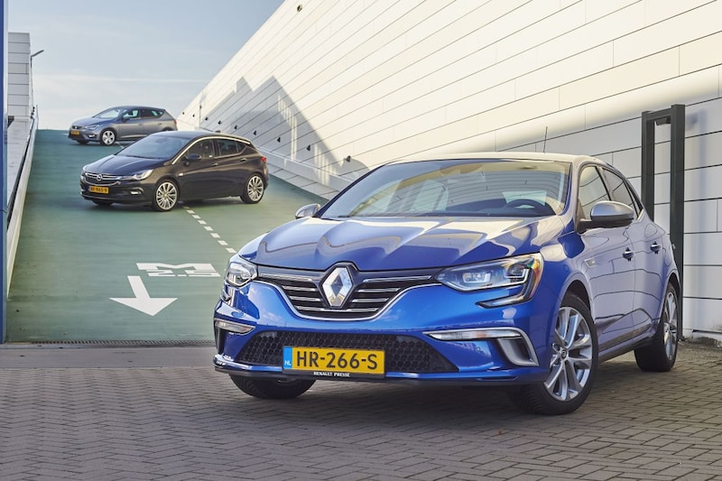 360-gradenfoto's Mégane, Astra en Leon