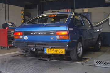 Rollenbank Datsun Cherry