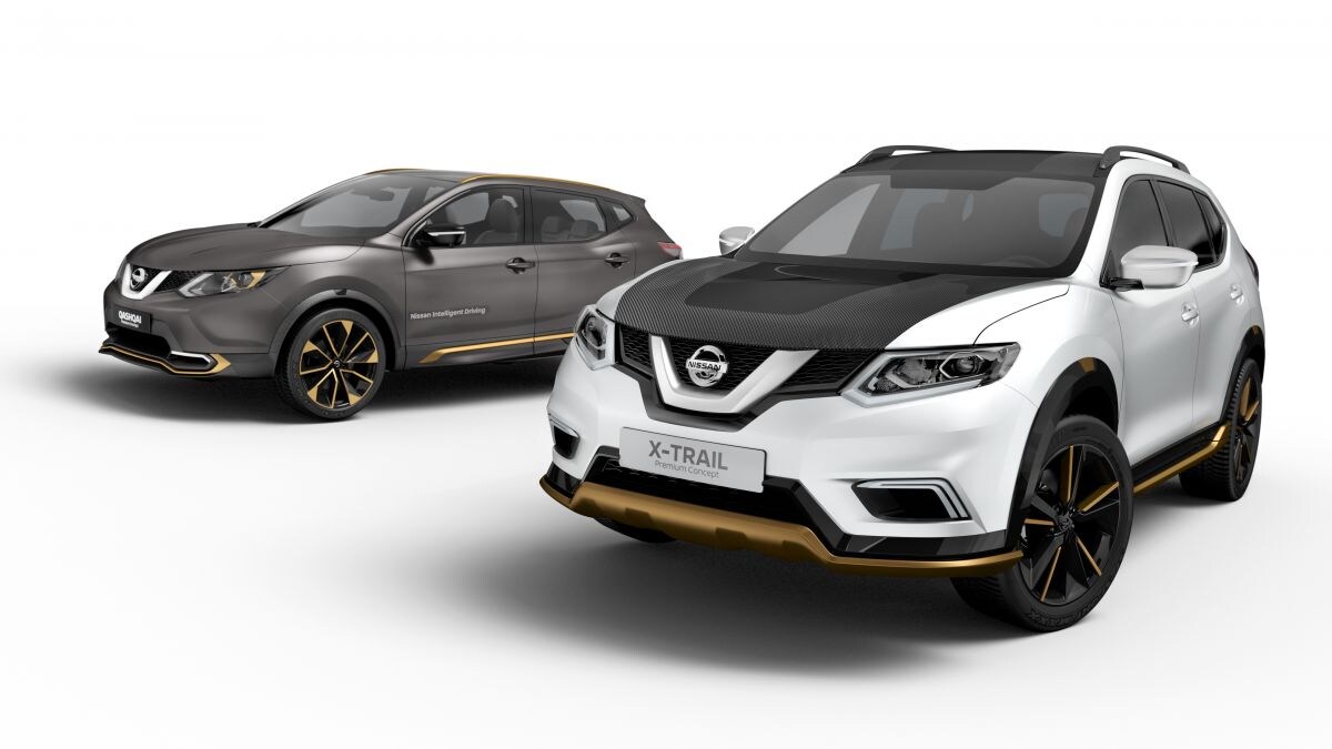 Nissan Qashqai en X-Trail Premium Concepts