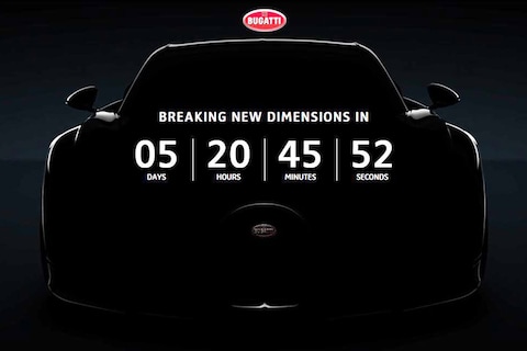 Aftellen naar Bugatti Chiron