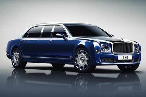 Bentley Mulsanne Grand Limousine Mulliner is lang