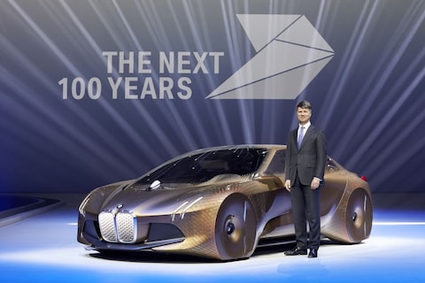 BMW Vision Next 100 blikt vooruit