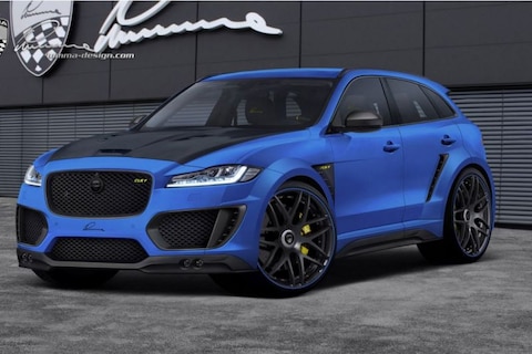 Lumma Design pompt Jaguar F-Pace op