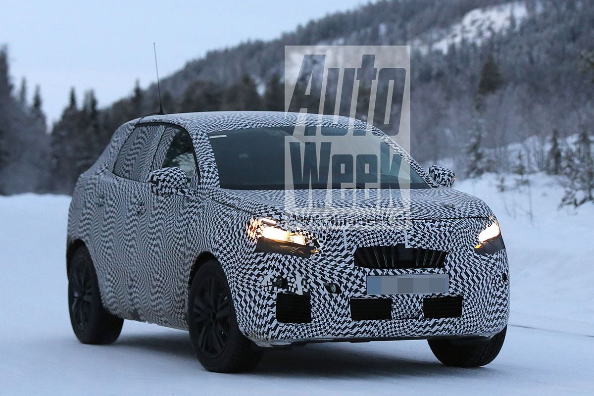  Peugeot 3008 spyshots