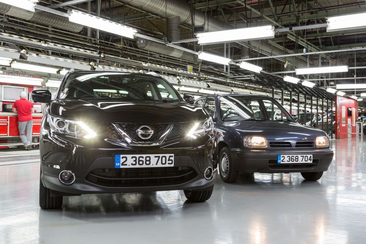 Nissan Qashqai-productie