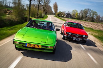 Alfa Romeo Alfetta GTV vs Mazda RX7