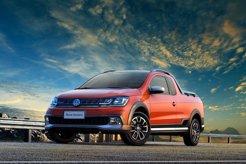 Ook Volkswagen Saveiro onder het mes