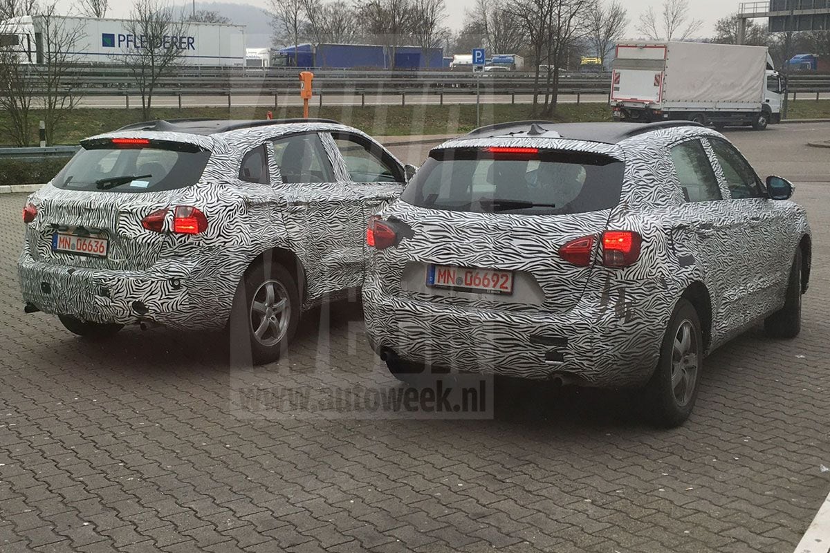Borgward BX7 spyshots