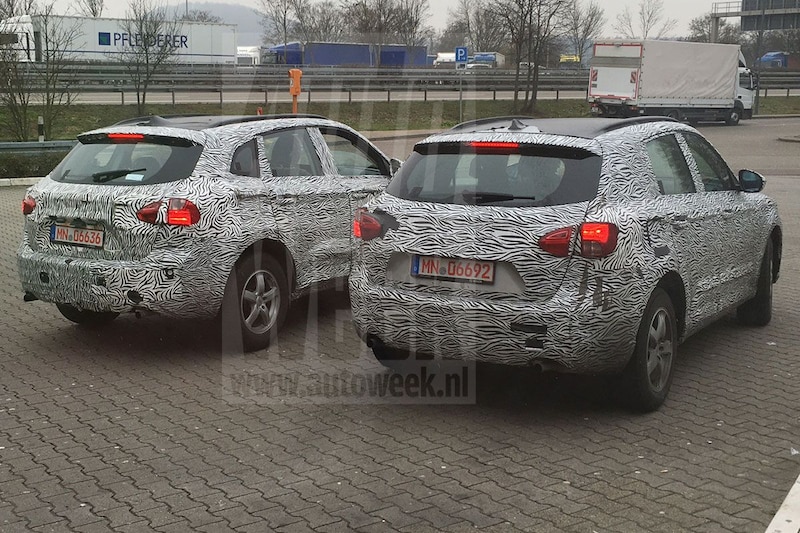 Borgward BX7 spyshots