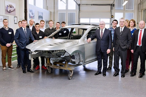Skoda-studenten bouwen one-off