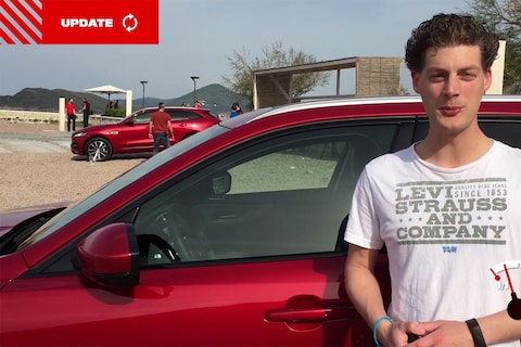 Marco sluit zichzelf buiten Jaguar F-Pace - AW Update