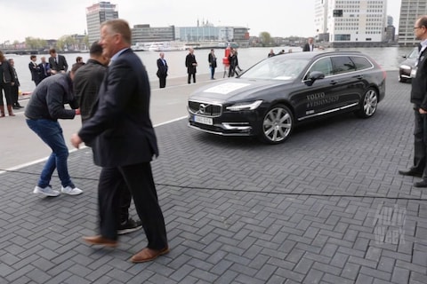 Volvo V90 rijdt autonoom rond Amsterdam
