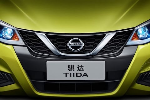 Nissan Tiida met Pulsar-looks