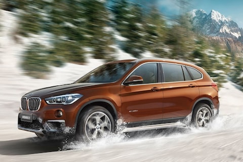 Benen strekken in BMW X1 LWB