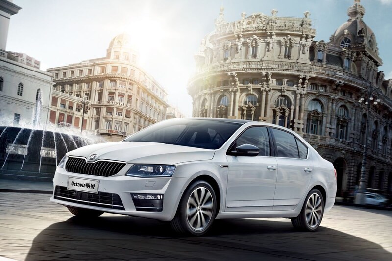 Skoda Octavia facelift (China)