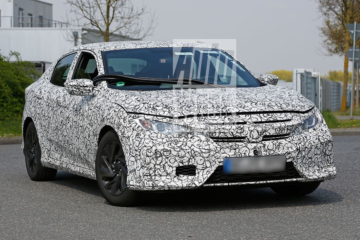 Honda Civic spyshots