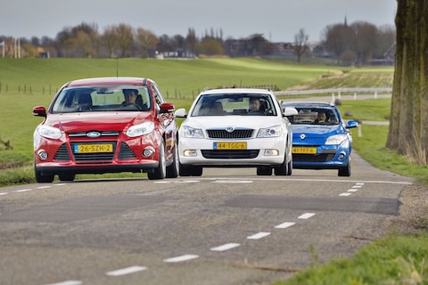 Occasion triotest - Compacte stationcars uit 2012