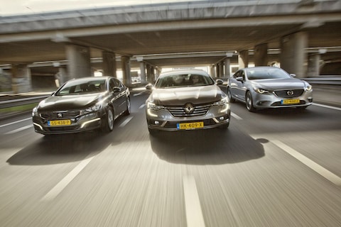 Mazda 6 - Peugeot 508 - Renault Talisman