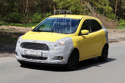Vier- en vijfdeurs Ford Ka gespot