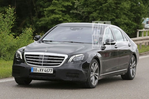 Gefacelifte Mercedes S-klasse gesnapt