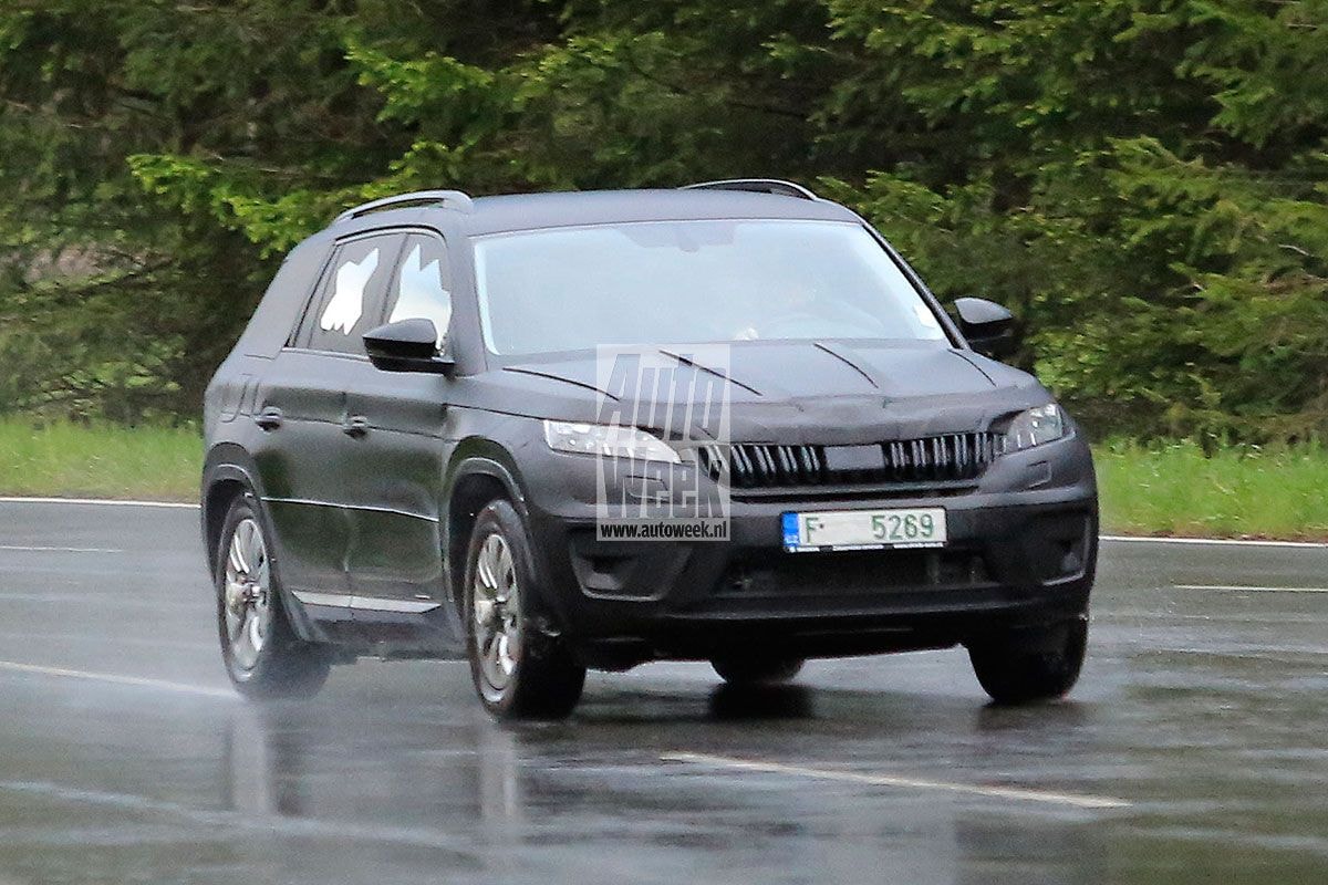 Skoda Kodiaq spyshots