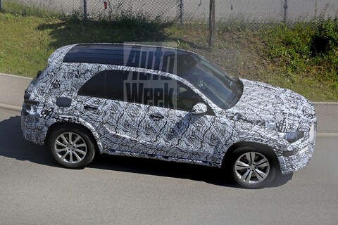 Mercedes-Benz GLE-klasse 2018 - Spionage