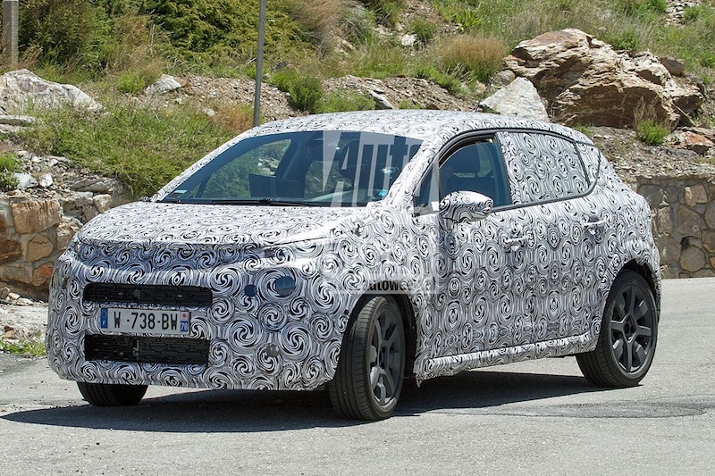 Citroën C3 spyshots