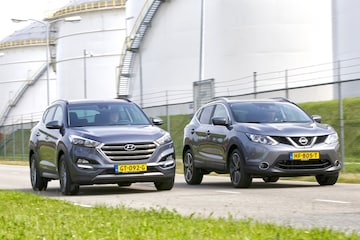 Hyundai Tucson 1.7 CRDI vs. Nissan Qashqai DCI 110