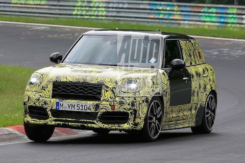 Mini Countryman John Cooper Works gesnapt!
