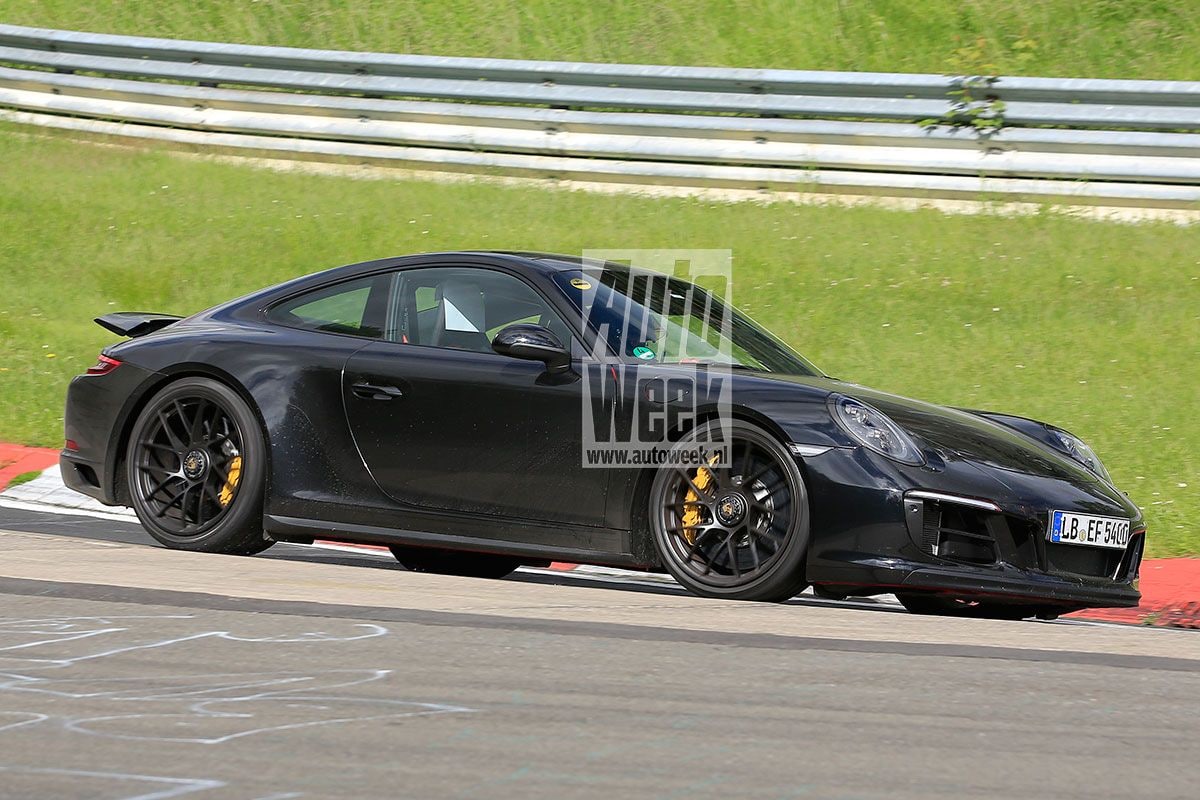 Spyshots Porsche 911 GTS