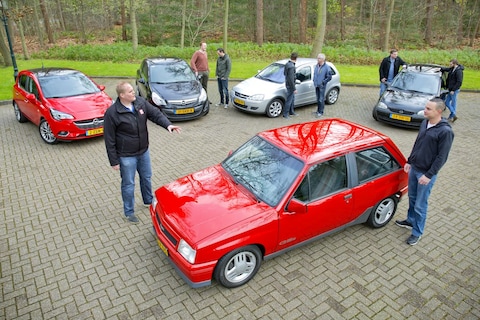 Duurtestmeeting: alle generaties Opel Corsa