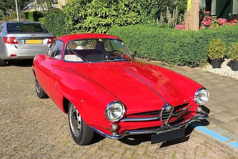 In het wild: Alfa Romeo Giulietta Sprint Speciale