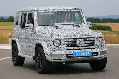 Mercedes test raadselachtige G-klasse 