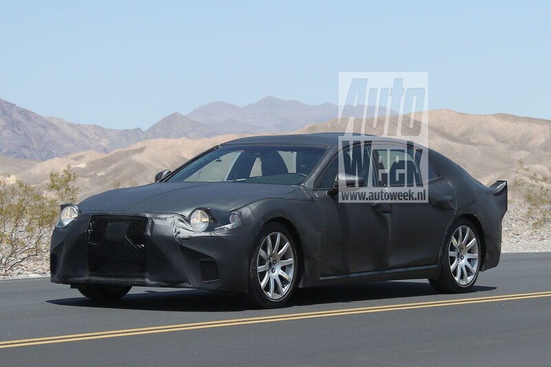 Lexus LS Spyshots