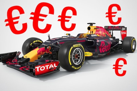 De 7 bizarre bedragen uit de Formule 1