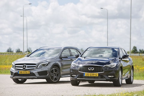 Infiniti Q30 - Mercedes-Benz GLA-klasse