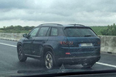 Skoda Kodiaq gesnapt