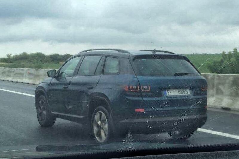 Skoda Kodiaq spyshots