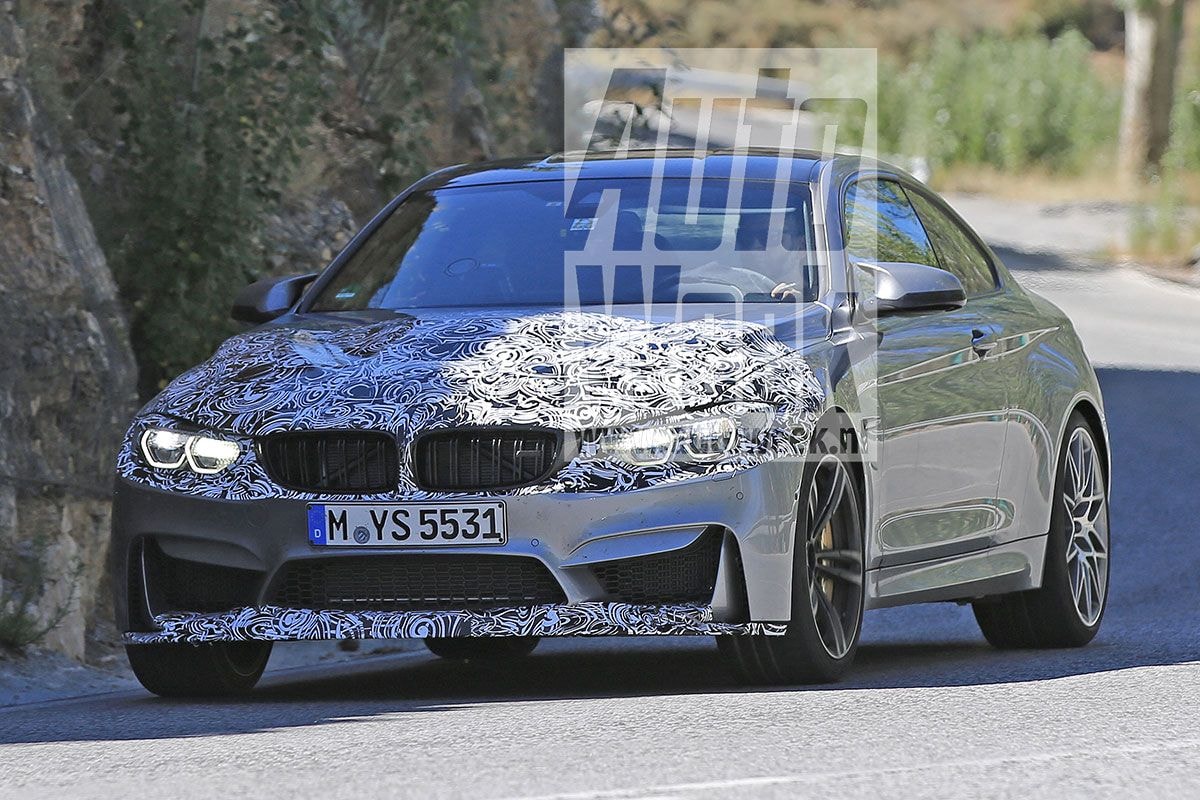 BMW M4 spyshots