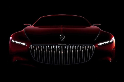 Klaar voor onthulling: Vision Mercedes-Maybach 6